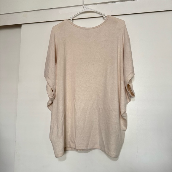 Quince NEW Dolman Brushed Soft Sweater Top Ivory - Picture 6 of 6
